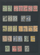 Australia: 1913-45 'Kangaroos': Collection Of 96 Used Stamps Plus A 1915 9d. Min - Sammlungen