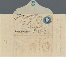 India - Postal Stationery: 1857-1940's. Collection Of About 480 Postal Stationer - Sin Clasificación