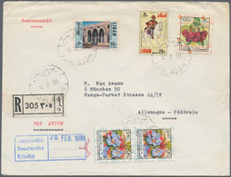 Middle East: 1925/2008, Assortment Of 108 Covers/cards, Comprising Palestine 192 - Sonstige & Ohne Zuordnung