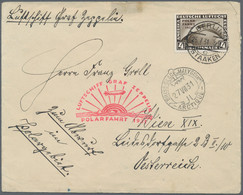 Zeppelin Mail - Europe: 1912/1935 (ca), Abwechslungsreicher Posten Von über 60 B - Sonstige - Europa