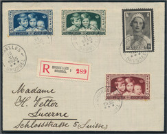 Belgium: 1935/1936, Lot Of 9 Covers Sent From Belgium In The Period Mentioned To - Sammlungen