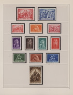 Belgium: 1945/1965, MNH Collection In Two Safe Binders, Well Arranged On Album P - Sammlungen