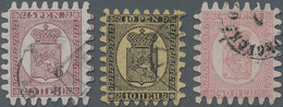 Finland: 1870/1940 (ca.), Assortment Of Stamps And Covers, Comprising Three Stam - Briefe U. Dokumente