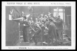Association Phonique Des Grands Artistes - 16, Rue De Balzac à PARIS - Notre Camarade DRANEM - APGA - Musiciens - Entertainers