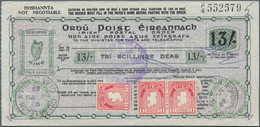 Ireland - Postal Stationery: 1925/2001 Collection Of 84 CTO-used And Commerciall - Postwaardestukken