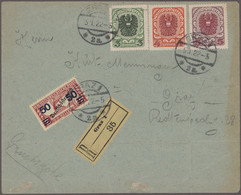 Österreich - Heimat: GRAZ 1910/1945 (ca.), Gehaltvolle Mischung Von Briefen Und - Sonstige & Ohne Zuordnung