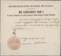 Romania -  Pre Adhesives  / Stampless Covers: 1859, United Principalities Of Mod - ...-1858 Prephilately