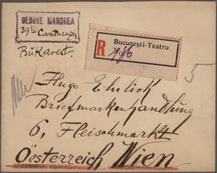 Romania: 1915/1916 (ca.), Two Interesting Covers: A Registered Letter From Bucur - Covers & Documents