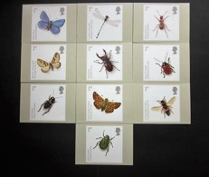 2008 ACTION FOR SPECIES' ( 2nd SERIES ). INSECTS P.H.Q. CARDS UNUSED, ISSUE No. 310 #00753 - PHQ Cards