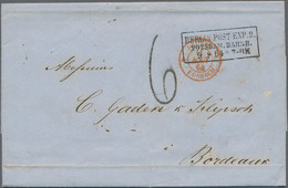Altdeutschland - Vorphila: 1820/1870 (ca.), Partie Von Ca. 65 Markenlosen Briefe - Prephilately