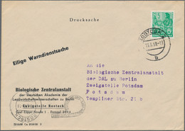 DDR - Besonderheiten: 1968/1970 (ca.), Umfangreicher Posten Von "Eiligen Warndie - Non Classés