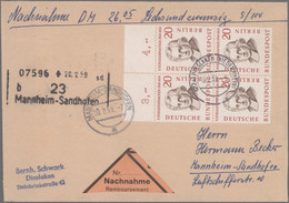 Berlin: 1949/90, Nette Partie Von über 200 Belegen Mit Einer Schönen Mischung An - Covers & Documents