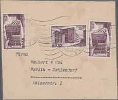 Saarland Und OPD Saarbrücken: 1947/1959, Saubere Sammlung Von 75 Belegen Mit Mei - Other & Unclassified