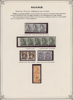 Saarland (1947/56): 1947, Freimarken Saar II, Neuauflage, Postfrische Partie Von - Unused Stamps