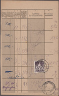 Bizone: 1946/1950, Partie Von 23 Briefen Und Karten, Dabei AM-Post 80 Pfg. Und 1 - Other & Unclassified