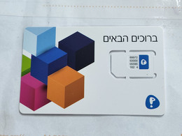 Israel-pelephone-simcard-(899725000005595162-4)(219)(?)-(lokking Out Side)-mint Card+1prepiad Free - Collections