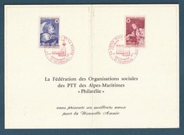 ⭐ France - FDC - Premier Jour - Carte Maximum - Croix Rouge - 1971 ⭐ - 1970-79