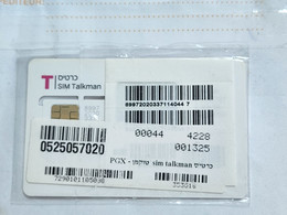 Israel-T-SIM TALKMAN-(226)-(89972020337114044-7)-(052-5057020)-(lokking Out Side-CHIP)+1prepiad Free - Collections