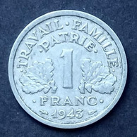 1 Franc Bazor 1943 - 1 Franc