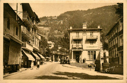 St Gervais Les Bains * La Place Du Village Et L'hôtel De La Poste - Saint-Gervais-les-Bains