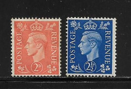 GRANDE BRETAGNE  ( EUGDB - 481 )  1937  N° YVERT ET TELLIER  N° 212/213  N* - Ungebraucht