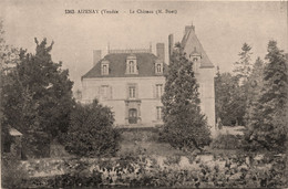 Aizenay * Vue Sur Le Château , De M BUET - Aizenay