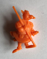 Mini Figurine Monochrome En Plastique Vintage BONUX Robin Des Bois Shériff De Nottingham - Poppetjes - Plastic