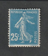 Timbres -  N°140 - Type Semeuse Fond Plein Sans Sol  - 1907 - Neuf  Sans Charnière - ** - Autres & Non Classés