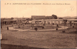 CPA - MARCQ - EN - BAROEUL    -   Hippodrome Des Flandres -  Paddock Avec Stalles Et Boxes - Marcq En Baroeul