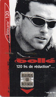 Carte à Puce - France - France Télécom - Bollé Homme, Variété : N° Série L 16mm Décalé Vers Le Bas - 2000