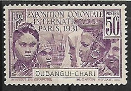 OUBANGUI N°85 N* - Ongebruikt