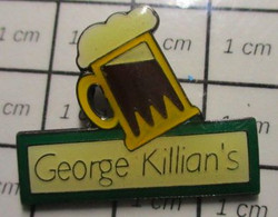 2622 Pin's Pins / Beau Et Rare / THEME : BIERES / BIERE FAUSSEMENT IRLANDAISE GeORGe KILLIAN'S - Bière