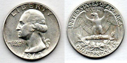 USA  Quarter 1963 D TTB - 1916-1947: Liberty Walking (Liberté Marchant)