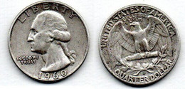 USA  Quarter  1960 D TTB - 1932-1998: Washington