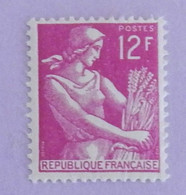 FRANCE TYPE MOISSONNEUSE  YT 1116 NEUF**MNH  ANNÉES 1957/1959 - 1957-1959 Mietitrice