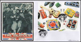 GROSSBRITANNIEN GRANDE BRETAGNE GB 2007 MS THE BEATLES FDC CAVERN CANCEL SG MS2692 SC SH2420 MI B34-2470-3 YT F44-2833-6 - 2001-2010 Em. Décimales