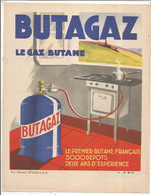 Publicité , BUTAGAZ . , Le Premier Butane Français , 1934,  ,2 Scans , Illustration, Frais Fr 1.75 E - Advertising
