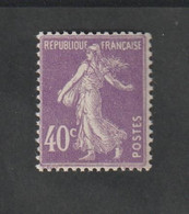 Timbres - N°236 -  Type Semeuse Fond Plein - 1927-31 - Neuf Avec Charnière - Otros & Sin Clasificación