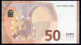 50 EURO ITALY  LAGARDE S040 SB  Ch  "93"  UNC - 50 Euro