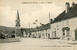 12520 Cpa 52 Auberive - Rue De L'Eglise - Auberive