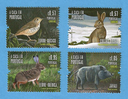 Portugal 26.05.2022 , A Caca Em Portugal - 2.° Grupo - Postfrisch / MNH / (**) - Unused Stamps
