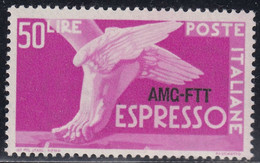 Trieste AMG-FTT Espressi Sass. 7 MNH** Cv 12 - Eilsendung (Eilpost)