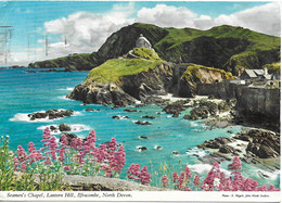 SEAMENS CHAPEL, LANTERN HILL, ILFRACOMBE, NORTH DEVON, ENGLAND. Circa 1978 USED POSTCARD   H6 - Ilfracombe