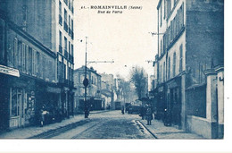 ROMAINVILLE  -  Rue De Paris - Romainville