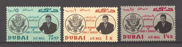 Dubai, 1964, John F Kennedy, JFK, President, MLH, Michel 54-56A - Dubai