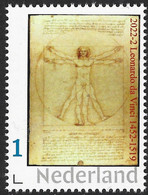 Nederland  2022-2  Leonardo DaVinci    Postfris/mnh/neuf - Unused Stamps