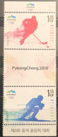 Slovenia ,2018, Mi: 1291/92 (MNH) - Invierno 2018 : Pieonchang