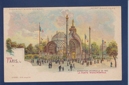CPA Transparente à Regarder à La Lumière Système Non Circulé Météor Paris Exposition 1900 - Contre La Lumière