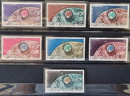 France Grandes Séries Coloniales 1962 Télécommunication Spatiale  7 Timbres **TB Cote 109€ - Non Classés