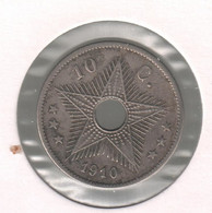 CONGO * ALBERT I * 10 Cent 1910 * Z.Fraai * Nr 11103 - 1910-1934: Albert I.